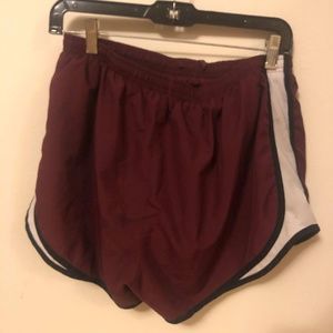 Maroon Nike Tempo Shorts